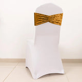 Add Elegance to Your Event with Gold Crushed Velvet Chair Sashes